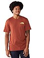 THE NORTH FACE M S/S PLACES WE LOVE TEE BRANDY BROWN-SUN SPRITE