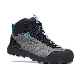 BD Mission Leather Mid WP Approach Women's Steel Grey - Costal Blue