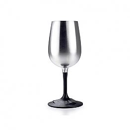 GSI GLACIER STAINLESS NESTING RED WINE GLASS
