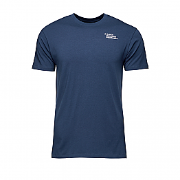 BD HERITAGE EQUIPMENT FOR ALPINISTS TEE - MEN'S Ink Blue