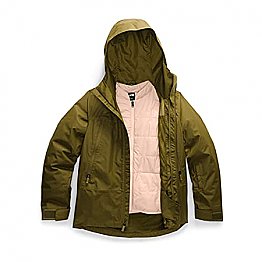 THE NORTH FACE Clementine Triclimate Jacket Fir Green/Morning Pink W's
