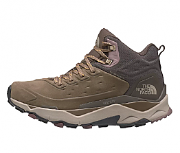 THE NORTH FACE VECTIV Exploris Mid Futurelight Leather Bipartisan Brown-Coffee Brown Women's
