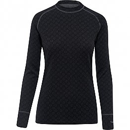 THERMOWAVE Merino Xtreme Long sleeve shirt W's Black/Dark GreyMelange