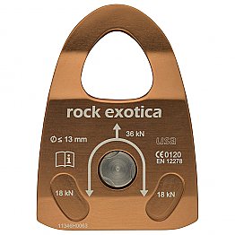 ROCK EXOTICA Machined Rescue polea simple