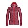 SALEWA Ortles Hybrid TirolWool Celliant Jacket Women Red Plum